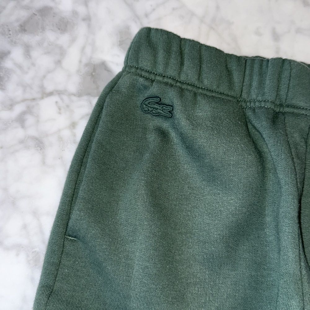 Lacoste Kids Green Cargo Sweatpants 6Y - Picture 2 of 5